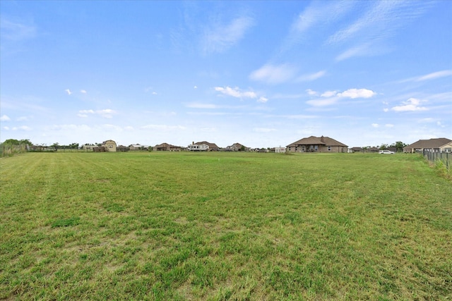 4339 Paige Dr, Caddo Mills, TX 75135 - view of yard featuring fence and a residential view