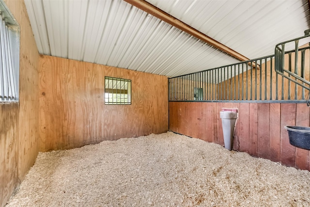 view of stable