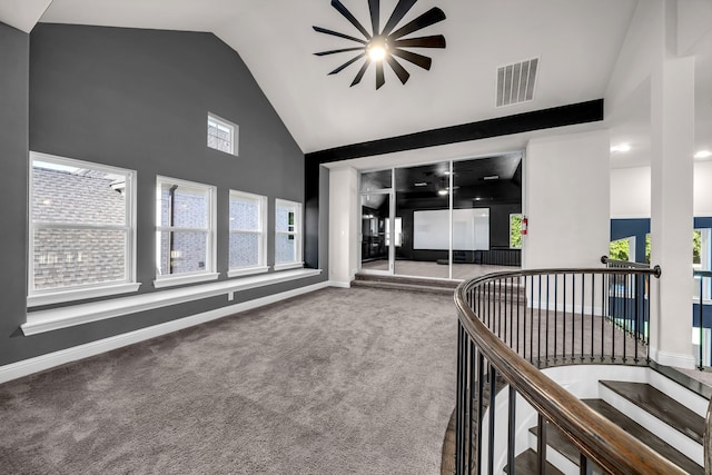 509 Basilica Ln, Mckinney, TX 75071 - interior space featuring lofted ceiling and healthy amount of natural light