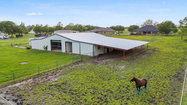 view of outbuilding with an outdoor structure and an exterior structure