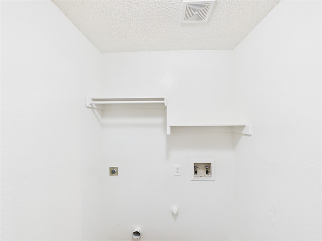 1117 Victoria Dr, Saginaw, TX 76131 - washroom featuring hookup for an electric dryer, hookup for a gas dryer, laundry area, hookup for a washing machine, and visible vents