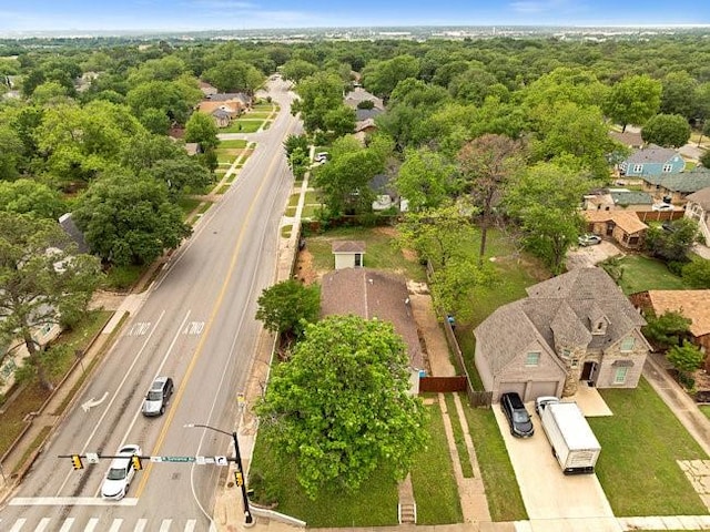 1301 N Sylvania Ave, Fort Worth, TX 76111 - drone / aerial view with a residential view
