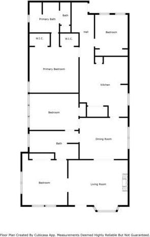 1301 N Sylvania Ave, Fort Worth, TX 76111 - floor plan
