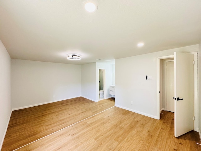 409 Bodart Ln, Fort Worth, TX 76108 - unfurnished room with light wood-style floors and baseboards