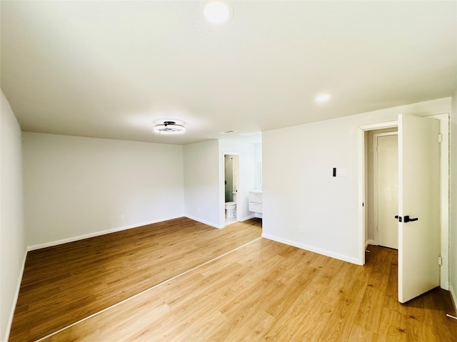 409 Bodart Ln, Fort Worth, TX 76108 - empty room with light wood finished floors and baseboards