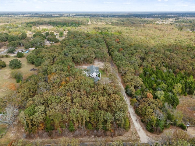 502 Vz County Road 1915, Fruitvale, TX 75127 - drone / aerial view featuring a forest view