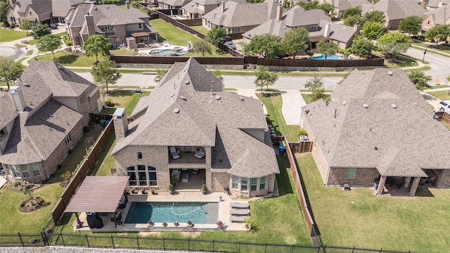 3429 Lochside, The Colony, TX 75056 - bird's eye view featuring a residential view