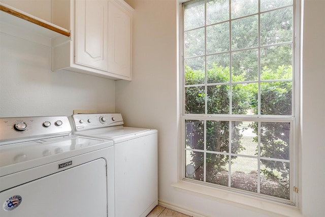 1415 Lowes Farm Pkwy, Mansfield, TX 76063 - washroom featuring washing machine and dryer and cabinet space