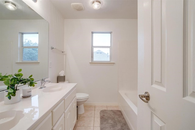 1415 Lowes Farm Pkwy, Mansfield, TX 76063 - full bathroom featuring double vanity and tile patterned floors