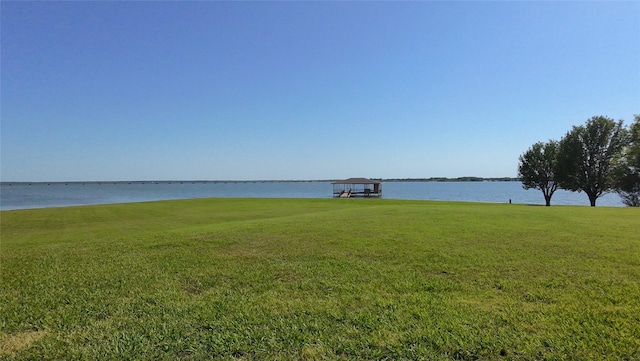 411 Pecan Point Dr, Kerens, TX 75144 - water view