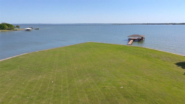 411 Pecan Point Dr, Kerens, TX 75144 - water view