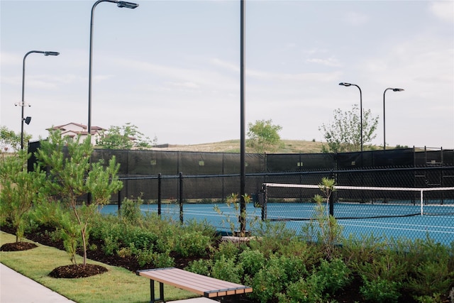 14000 Walsh Ave, Fort Worth, TX 76008 - view of tennis court with fence