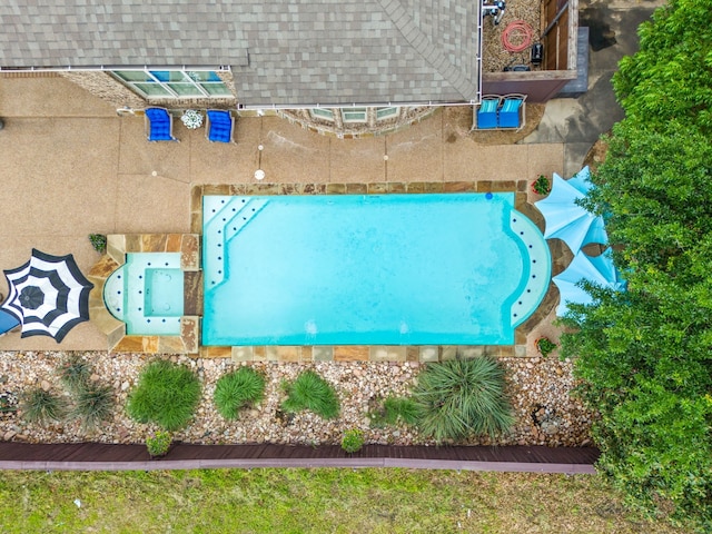 aerial view