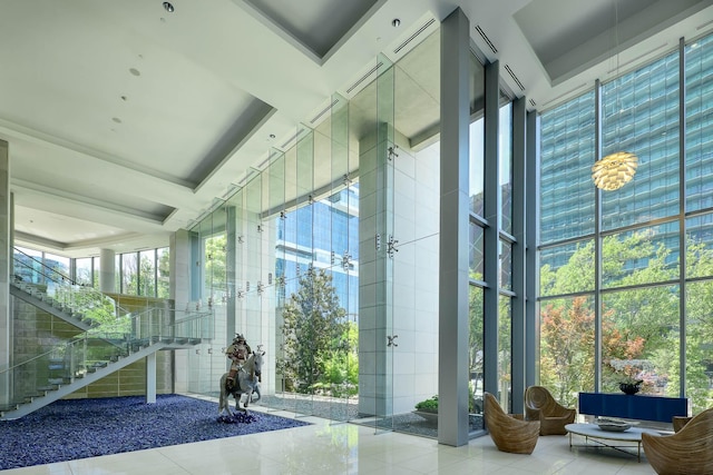view of community lobby