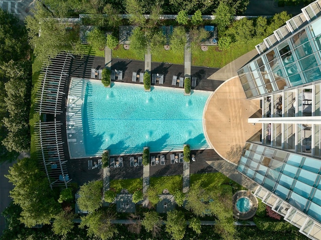 bird's eye view
