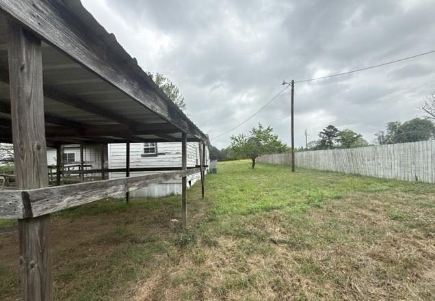 view of yard
