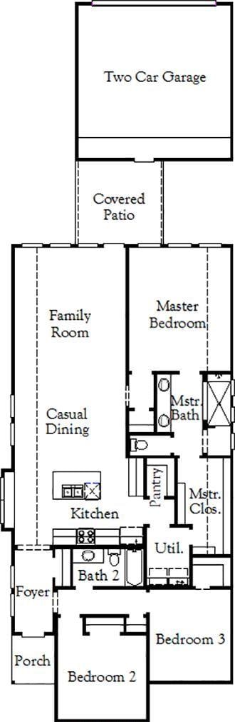 2812 Chester Dr, Celina, TX 75009 - plan