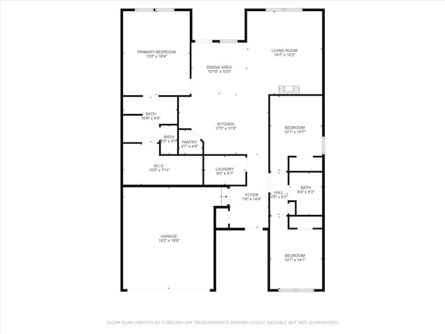 1417 Briar Hl, Denton, TX 76207 - room layout