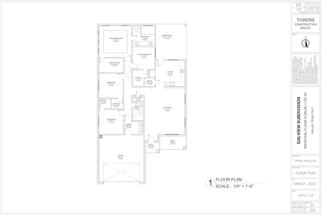 10169 Budtime Ln, Dallas, TX 75217 - view of layout
