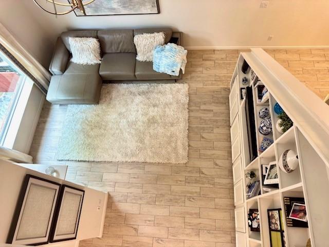 view of living area