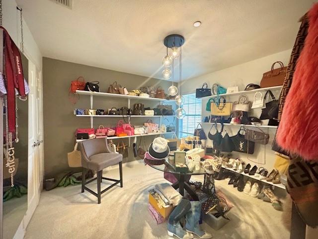 view of storage room