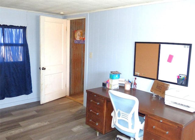 286 N Fm 1851, Voca, TX 76887 - office with wood finished floors