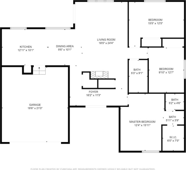 2403 Leslie St, Denton, TX 76205 - floor plan / room layout