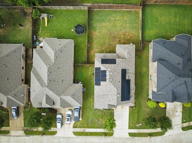 drone / aerial view
