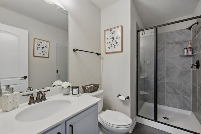 1146 Berrydale Dr, Northlake, TX 76226 - full bathroom featuring a shower stall and vanity