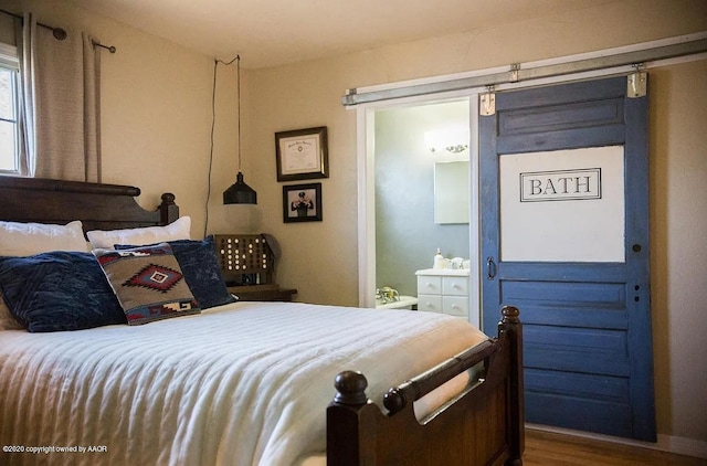 509 W 3rd St, Claude, TX 79019 - bedroom with wood finished floors