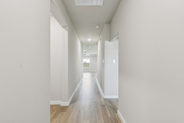 6517 Colt Ranch Rd, Fort Worth, TX 76036 - hallway featuring light wood finished floors and baseboards