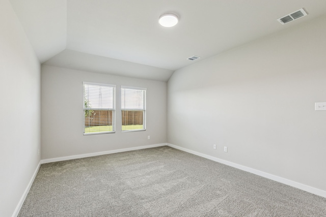 6517 Colt Ranch Rd, Fort Worth, TX 76036 - carpeted spare room with baseboards and lofted ceiling
