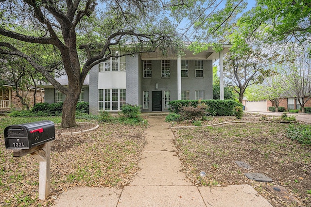 7324 Old Mill Run, Fort Worth, TX 76133 - view of front facade with brick siding