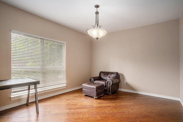 7324 Old Mill Run, Fort Worth, TX 76133 - unfurnished room with baseboards, light wood-style floors, and plenty of natural light