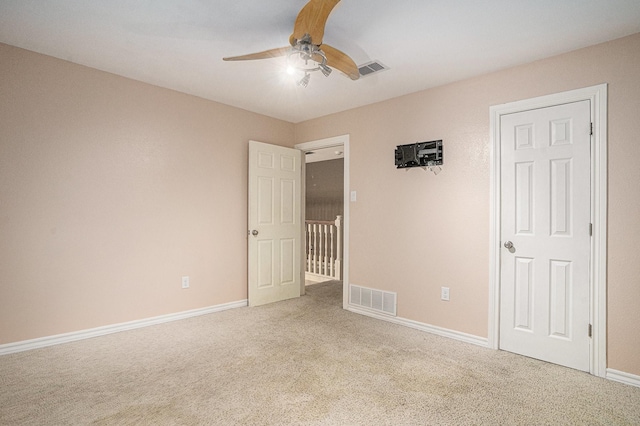 7324 Old Mill Run, Fort Worth, TX 76133 - unfurnished bedroom featuring baseboards, visible vents, and carpet floors