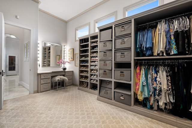 view of spacious closet
