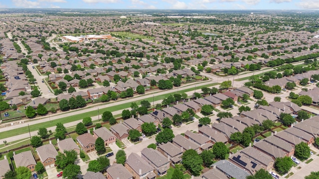 drone / aerial view featuring a residential view