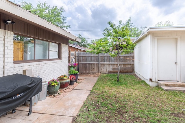 2108 Menard, Brady, TX 76825 - view of yard with fence