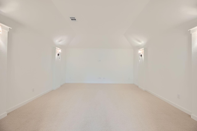 16090 Inca Dove Ct, Frisco, TX 75035 - bonus room with lofted ceiling, light colored carpet, and baseboards
