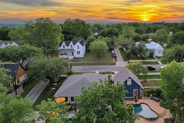 drone / aerial view