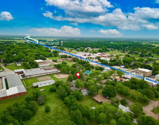 aerial view