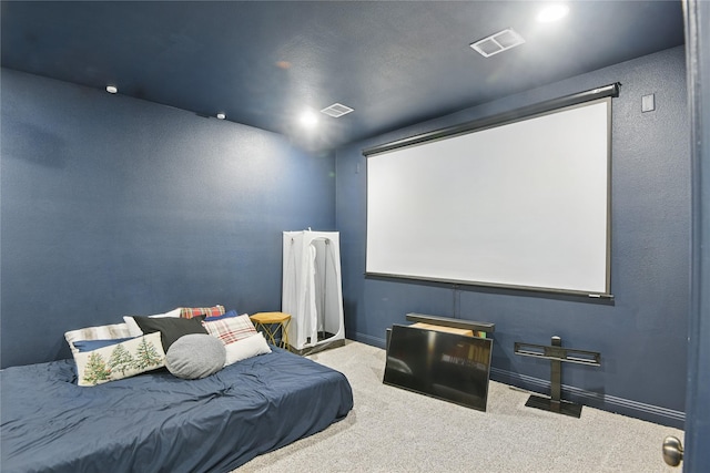1164 Red Hawk Ln, Forney, TX 75126 - carpeted cinema featuring baseboards and visible vents