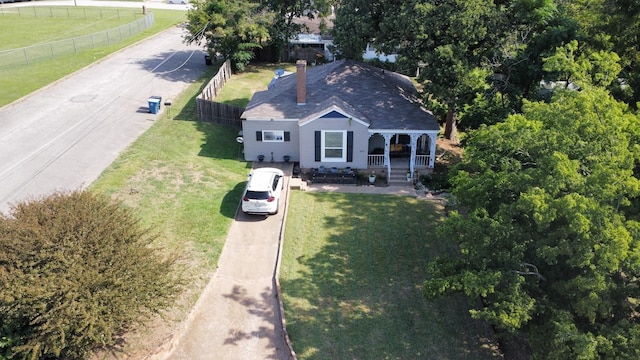 bird's eye view