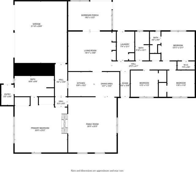 2134 Braune Rd, Abilene, TX 79606 - property floor plan
