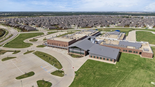 birds eye view of property featuring a residential view
