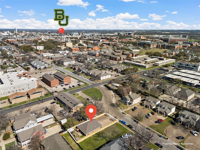 aerial view