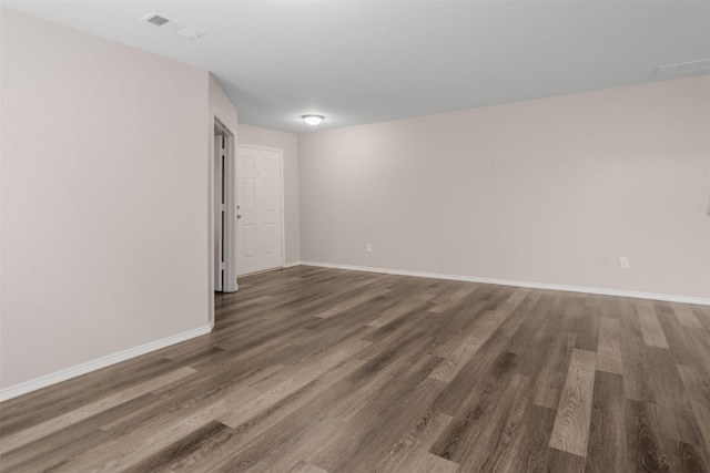 13140 Fencerow Rd, Fort Worth, TX 76244 - empty room featuring baseboards, visible vents, and wood finished floors