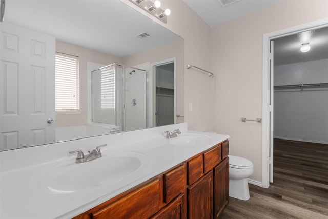 13140 Fencerow Rd, Fort Worth, TX 76244 - empty room featuring baseboards, ceiling fan, dark wood-style flooring, and visible vents