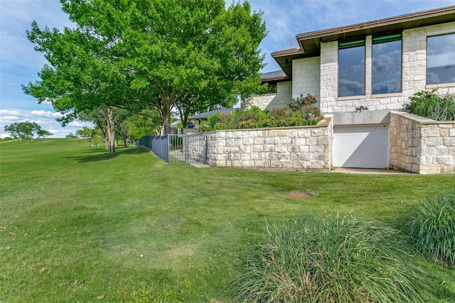 1505 Cottonwood Valley Cir N, Irving, TX 75038 - view of yard with an attached garage