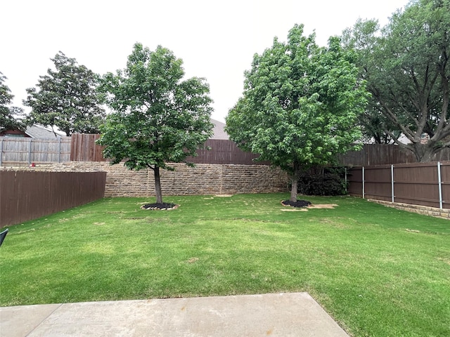 3617 Timothy Dr, Flower Mound, TX 75022 - view of yard featuring a fenced backyard